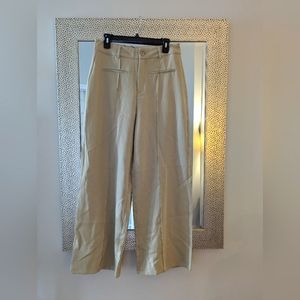 Wide leg trousers